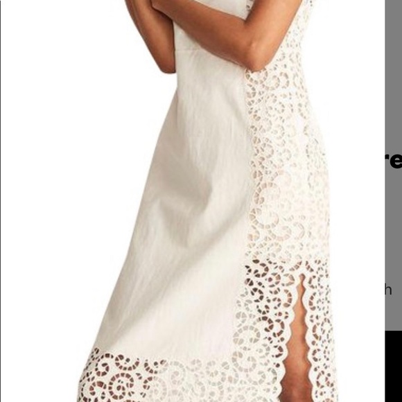 Rebecca Taylor White Backless Dress - Picture 1 of 6